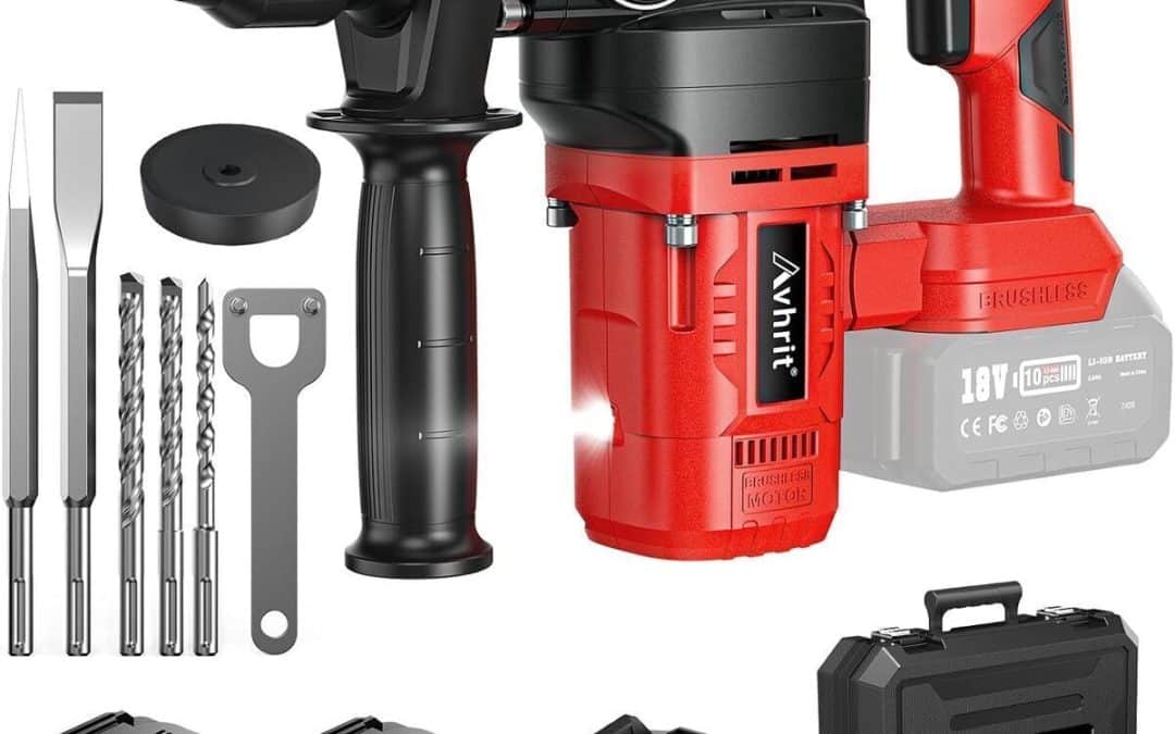 Test : marteau perforateur Avhrit 4, 2J, 1000W sans fil