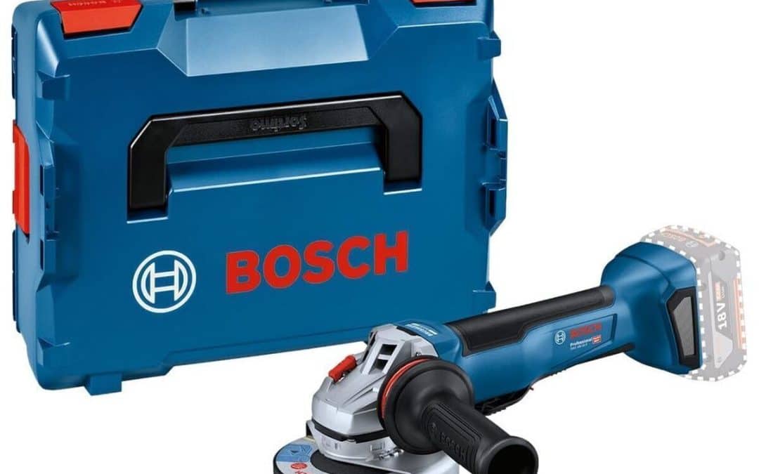 Test : meuleuse sans-fil Bosch GWS 18V-10 P