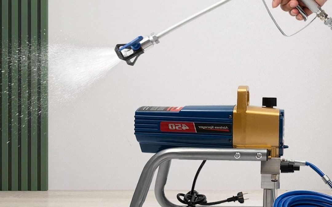 Test : peinture pro au pistolet 2.8L/min
