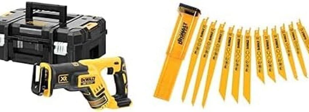 Test : scie sabre sans fil Dewalt DCS367NT-XJ 18V compact brushless