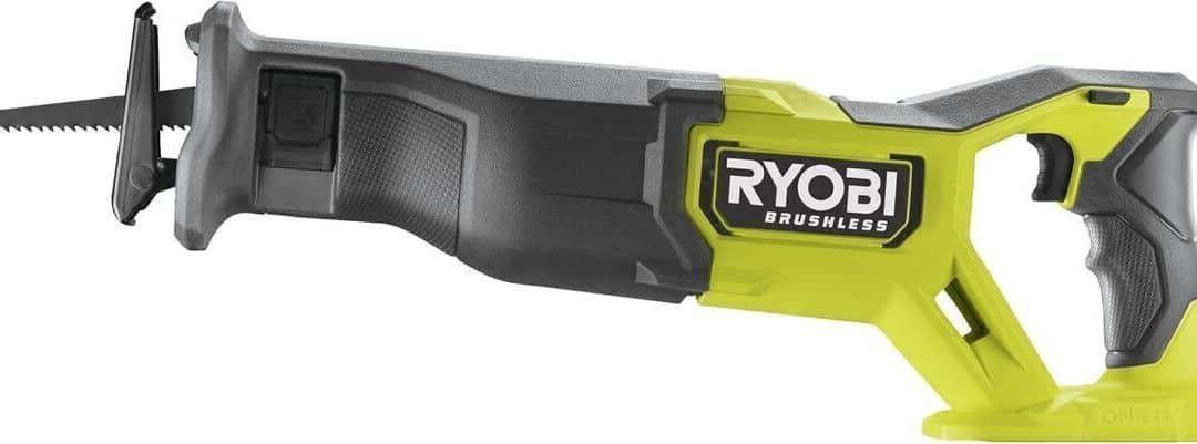 Test : scie sabre sans fil Ryobi RRS18BL-0 18V Brushless