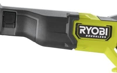 Test : scie sabre sans fil Ryobi RRS18BL-0 18V Brushless