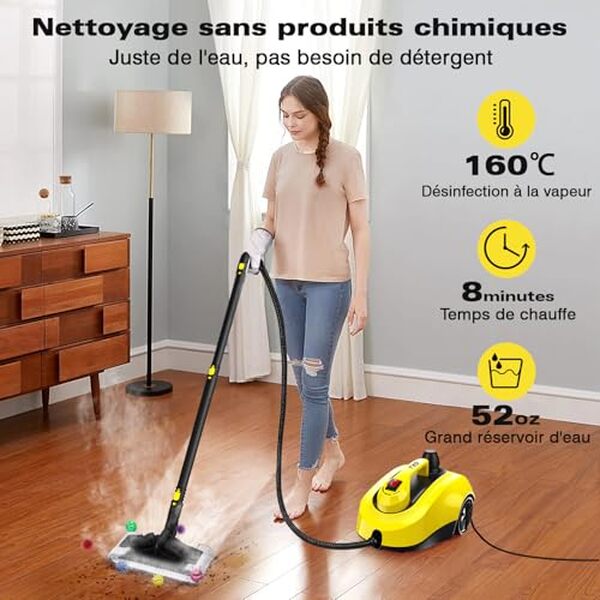 Découvrez notre test détaillé du nettoyeur TVD : vapeur puissante, câble extra long et efficacité reconnue pour un nettoyage impeccable de votre maison. 