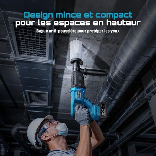Découvrez notre test détaillé du marteau perforateur Seesii 3.2J : puissance, autonomie et polyvalence. Avis complet, prix et où l'acheter pour vos travaux.