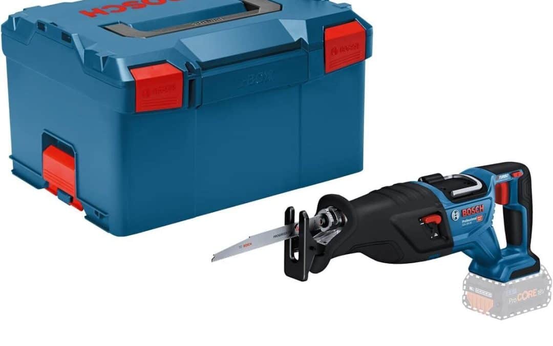 Test de la scie sabre sans-fil Bosch GSA 18V BITURBO