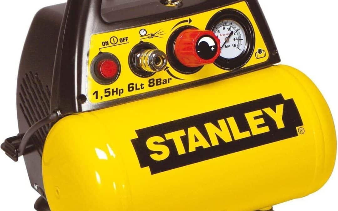 Test du compresseur régulateur Stanley DN200/8/6 : puissance et accessoires