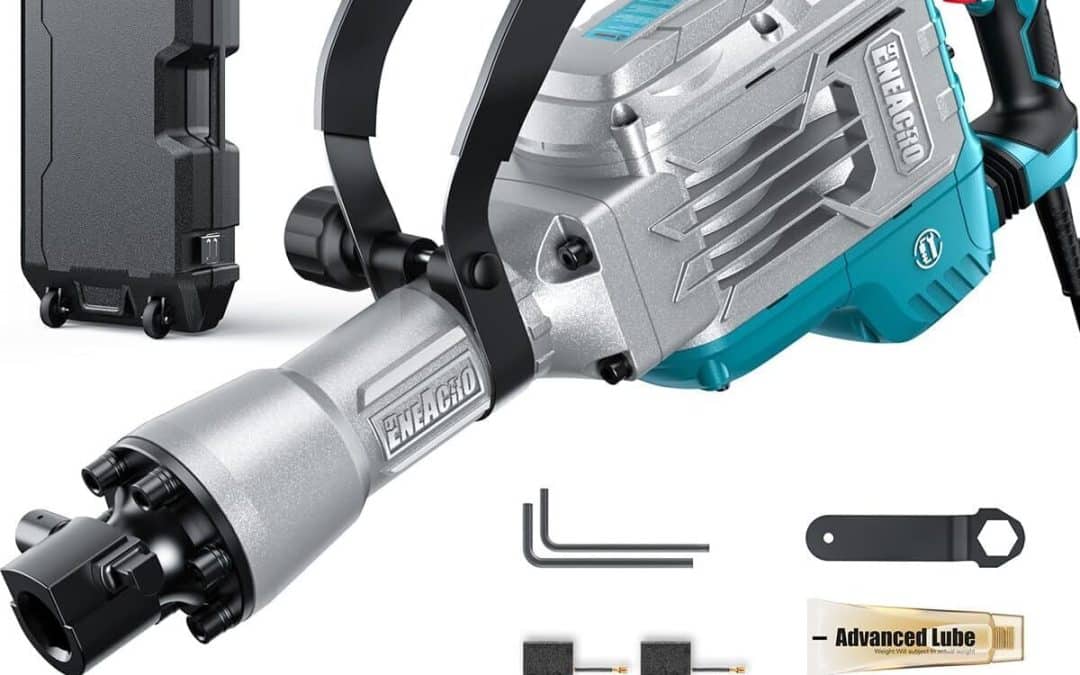 Test du marteau de démolition Eneacro 1700W et 65 joules