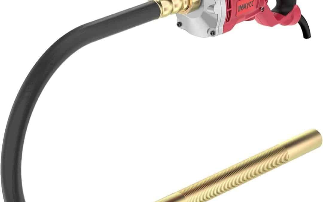 Test du vibrateur béton puissant IMAYCC 1500W