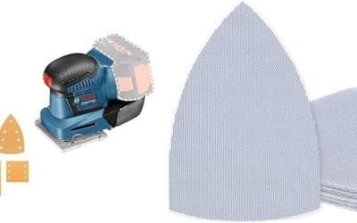 Test ponceuse vibrante Bosch GSS 18V-10 sans fil