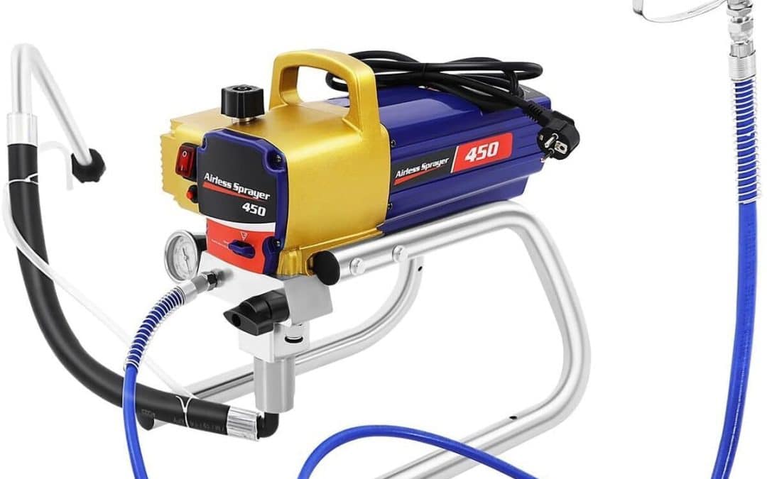 Test : pulvérisateur de peinture Airless 1 500 W 220 bar