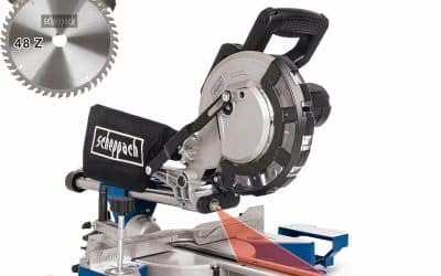 Test : scie à onglets Scheppach HM216, puissance et précision